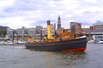 Mitfahren auf dem Dampfeisbrecher Elbe