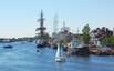 Windjammer in Wilhelmshaven beim 'Wochenende an der Jade'