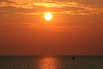 Sonnenuntergang über der Nordsee (Foto: Marit Peters/pixelio.de)