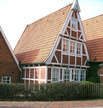Fachwerkhaus im Nordseebad Otterndorf (Foto: Anne Bermüller/pixelio.de)