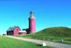 Leuchtturm Bovbjerg in Westjütland Nordsee Dänemark