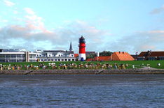 Blick auf das Nordseeheilbad Büsum (Foto: Jörg Trampert/pixelio.de)