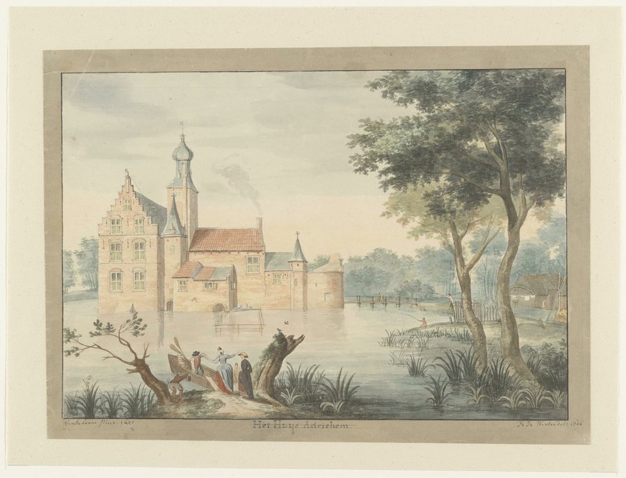 File:Het Huys AdrichemNoordzijde, Wijk aan Duin, bij Beverwijk, Inventarisnummer NL-HlmNHA 53004385.JPG