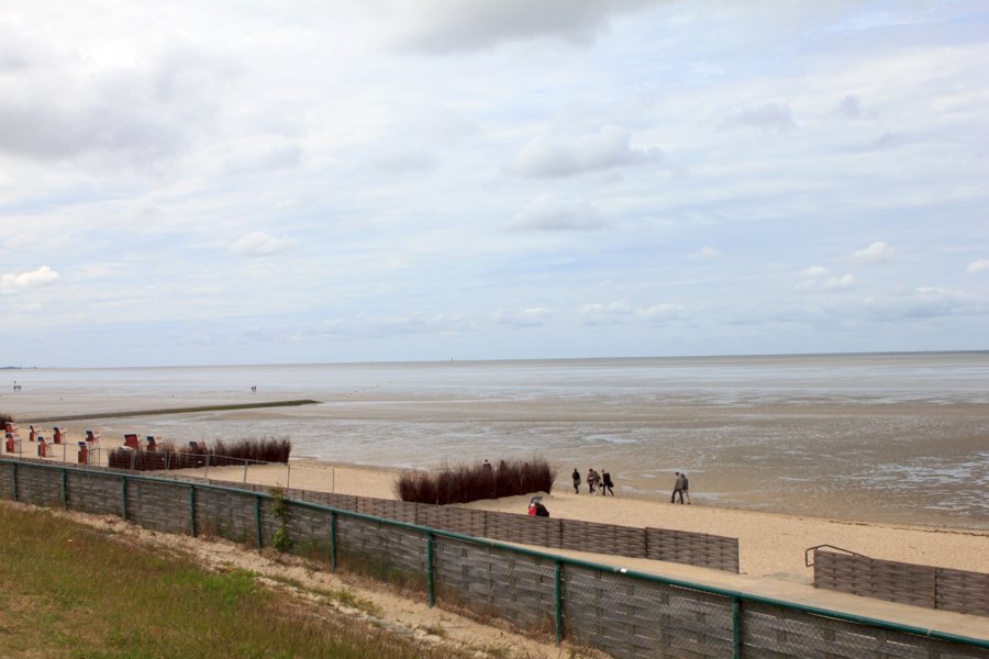 Wattenmeer bei Dorum-Neufeld bei Ebbe