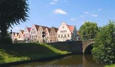 Hollanderstadt an der Nordsee: Friedrichstadt (Foto © Tourismusverein Friedrichstadt und Umgebung e.V.)