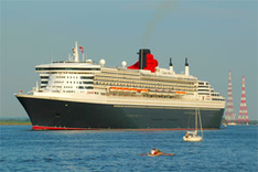 Stade lockt mit der Queen Mary 2