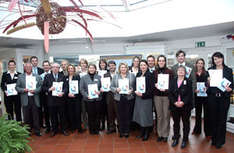 Auszeichnung der ersten Q-zertifizierten Betriebe auf dem Tourismustag S-H 2007 (Foto: DEHOGA Schleswig-Holstein )