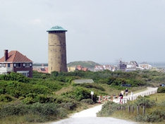 Blick auf Domburg in Zeeland