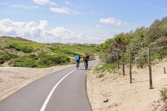 Radfahren in den Dünen von Katwijk