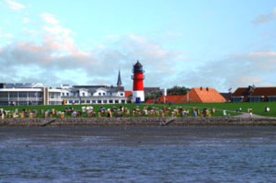 Blick auf Büsum