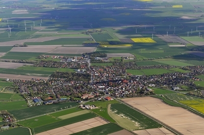 Blick auf Wesselburen