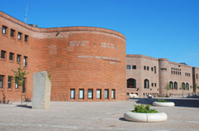 Rathaus in Holstebro Nordsee Dänemark