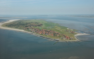 Blick auf Baltrum