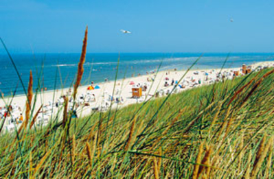 Strand auf der ostfriesischen Insel Spiekeroog