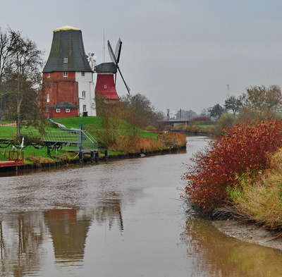 Zwillingsmühlen von Greetsiel