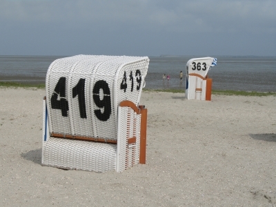 Am Strand von Neuharlingersiel