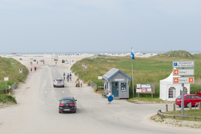 Mit dem Auto an den Strand von St. Peter-Ording