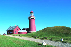 Leuchtturm Bovbjerg in Westjütland Nordsee Dänemark