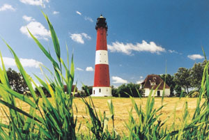 Leuchtturm auf der Insel Pellworm